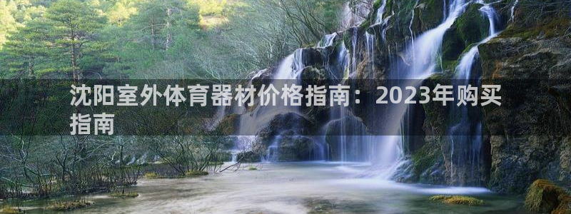 尊龙专访：沈阳室外体育器材价格指南：2023年购买
